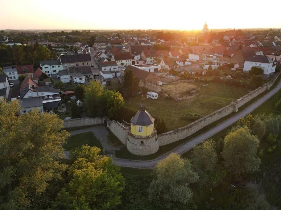 Ferienwohnung Boerdeblick Barby Exteriör bild